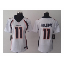 Nike Women Jerseys Denver Broncos #11 Holliday white