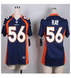Women Nike Broncos #56 Shane Ray Blue Alternate Stitched NFL New Elite Jersey