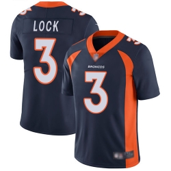 Broncos 3 Drew Lock Blue Alternate Youth Stitched Football Vapor Untouchable Limited Jersey