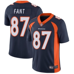 Broncos 87 Noah Fant Blue Alternate Youth Stitched Football Vapor Untouchable Limited Jersey