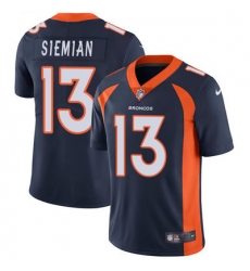 Nike Broncos #13 Trevor Siemian Blue Alternate Youth Stitched NFL Vapor Untouchable Limited Jersey