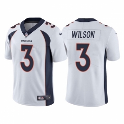 Toddler Denver Broncos 3 Russell Wilson White Vapor Untouchable Limited Stitched Jersey