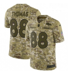 Youth Nike Denver Broncos 88 Demaryius Thomas Limited Camo 2018 Salute to Service NFL Jersey