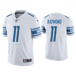 Men Detroit Lions 11 Kalif Raymond White Vapor Untouchable Limited Stitched Jersey