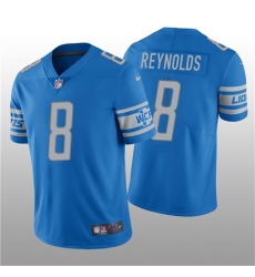 Men Detroit Lions 8 Josh Reynolds Blue Vapor Untouchable Limited Stitched Jersey
