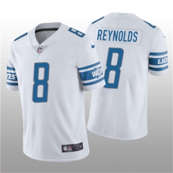 Men Detroit Lions 8 Josh Reynolds White Vapor Untouchable Limited Stitched Jersey