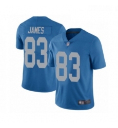 Men Detroit Lions 83 Jesse James Blue Alternate Vapor Untouchable Limited Player Football Jersey