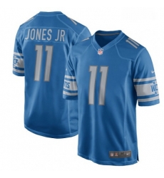 Men Nike Detroit Lions 11 Marvin Jones Jr Game Light Blue Team Color NFL Jersey