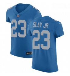 Men Nike Detroit Lions 23 Darius Slay Jr Blue Alternate Vapor Untouchable Elite Player NFL Jersey