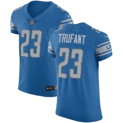 Nike Detroit Lions 23 Desmond Trufant Blue Team Color Men Stitched NFL Vapor Untouchable Elite Jersey