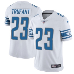 Nike Detroit Lions 23 Desmond Trufant White Men Stitched NFL Vapor Untouchable Limited Jersey