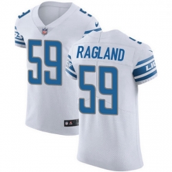 Nike Detroit Lions 59 Reggie Ragland White Men Stitched NFL New Elite Jersey