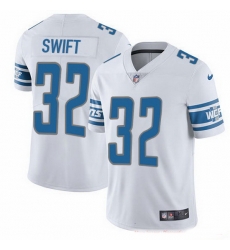 Nike Lions 32 D 27Andre Swift White Men Stitched NFL Vapor Untouchable Limited Jersey