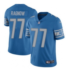 Nike Lions #77 Frank Ragnow Light Blue Team Color Youth Stitched NFL Vapor Untouchable Limited Jersey