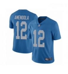 Youth Detroit Lions 12 Danny Amendola Blue Alternate Vapor Untouchable Limited Player Football Jersey