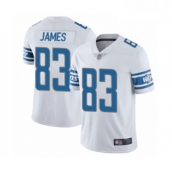 Youth Detroit Lions 83 Jesse James White Vapor Untouchable Limited Player Football Jersey