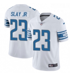 Youth Nike Detroit Lions 23 Darius Slay Jr White Vapor Untouchable Limited Player NFL Jersey