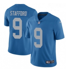 Youth Nike Detroit Lions 9 Matthew Stafford Limited Blue Alternate Vapor Untouchable NFL Jersey