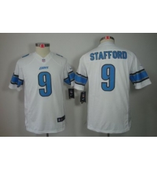 Youth Nike Detroit Lions 9 Staffopd White Color[Youth Limited Jerseys]