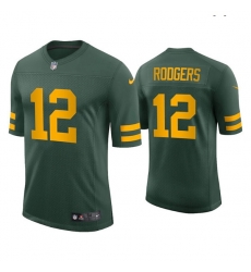 Green Bay Packers 12 Aaron Rodgers Alternate Green Vapor Limited Jersey