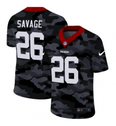 Green Bay Packers 26 Darnell Savage Jr  Men Nike 2020 Black CAMO Vapor Untouchable Limited Stitched NFL Jersey