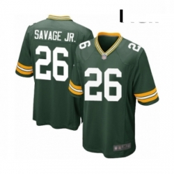 Men Green Bay Packers 26 Darnell Savage Jr Game Green Team Color Football Jersey