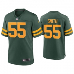 Men Green Bay Packers 55 Za 27Darius Smith Alternate Limited Green Jersey