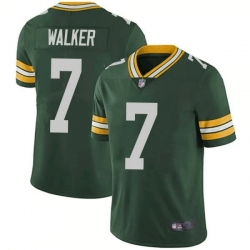 Men Green Bay Packers 7 Quay Walker Green Vapor Untouchable Limited Stitched Football Jersey