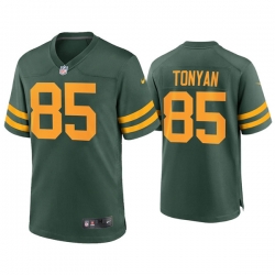 Men Green Bay Packers 85 Robert Tonyan Alternate Limited Green Jersey