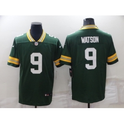 Men Green Bay Packers 9 Christian Watson Green Vapor Untouchable Limited Stitched Football Jersey