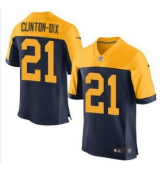 New Green Bay Packers #21 Ha Ha Clinton-Dix Navy Blue Alternate Men Stitched NFL New Elite Jersey