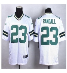 New Green Bay Packers #23 Damarious Randall White Men Stitched NFL Elite Jersey