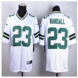 New Green Bay Packers #23 Damarious Randall White Men Stitched NFL Elite Jersey