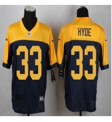 New Green Bay Packers #33 Micah Hyde Navy Blue Alternate Mens Stitched NFL New Elite Jersey