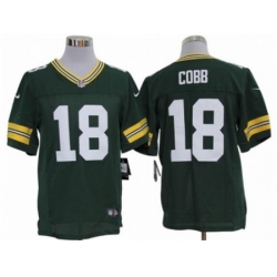 Nike Green Bay Packers 18 Randall Cobb Green Limited NFL Jersey