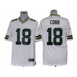 Nike Green Bay Packers 18 Randall Cobb White Limited NFL Jersey