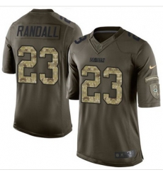 Nike Green Bay Packers #23 Damarious Randall Green Men 27s Stitched NFL Limited Salute To Service Jersey