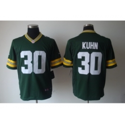 Nike Green Bay Packers 30 John Kuhn Green Game NFL Jersey