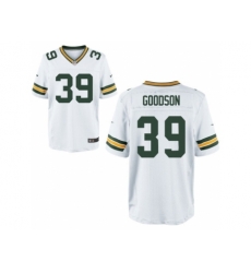 Nike Green Bay Packers 39 Demetri Goodson White Elite NFL Jersey