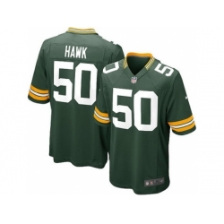Nike Green Bay Packers 50 A.J. Hawk Green Game NFL Jersey