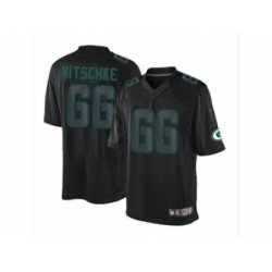 Nike Green Bay Packers 66 Tay Nitschke black Limited Impact NFL Jersey