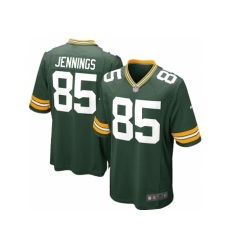 Nike Green Bay Packers 85 Greg Jennings Green Game NFL Jersey