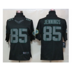 Nike Green Bay Packers 85 Greg Jennings black Limited Impact NFL Jersey