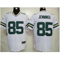 Nike Green Bay Packers 85 Greg Jennings white Elite NFL Jersey