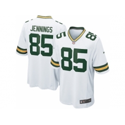 Nike Green Bay Packers 85 Greg Jennings white Game NFL Jersey