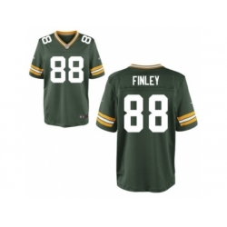 Nike Green Bay Packers 88 Jermichael Finley Green Elite NFL Jersey