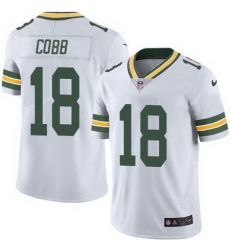 Nike Packers #18 Randall Cobb White Mens Stitched NFL Limited Rush Jersey