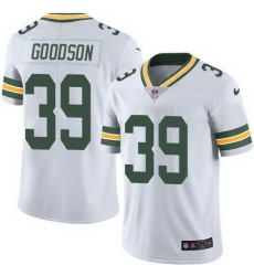 Nike Packers #39 Demetri Goodson White Mens Stitched NFL Limited Rush Jersey