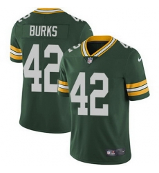 Nike Packers #42 Oren Burks Green Team Color Mens Stitched NFL Vapor Untouchable Limited Jersey