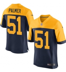 Nike Packers #51 Nate Palmer Navy Blue Alternate Mens Stitched NFL New Elite Jersey